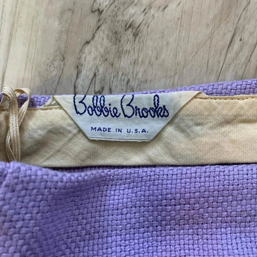 Bobbie Brooks 1960 purple